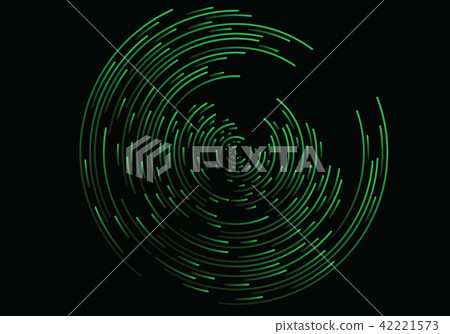 Abstract geometric vortex, Circular swirl lines 42221573