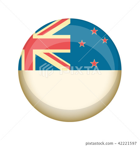 Retro New Zealand campaign button Retro New Zealand campaign button 42221597