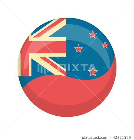 Retro New Zealand campaign button Retro New Zealand campaign button 42221599