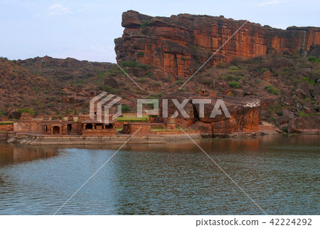 Bhutanatha temple complex Agastya lake Badami Bhutanatha temple complex Agastya lake Badami 42224292