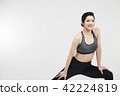 Sporty woman 42224819