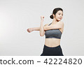 Sporty woman 42224820