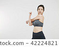 Sporty woman 42224821