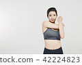 Sporty woman 42224823