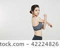 Sporty woman 42224826