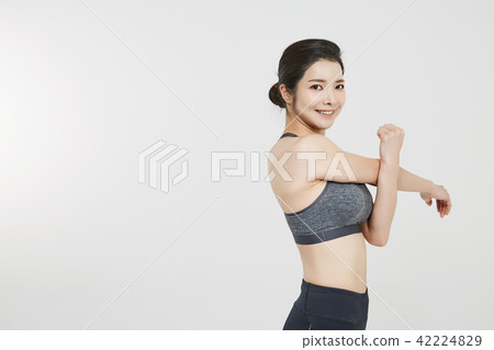 Sporty woman Sporty woman 42224829