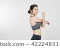 Sporty woman 42224831