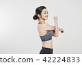Sporty woman 42224833