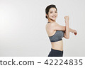 Sporty woman 42224835