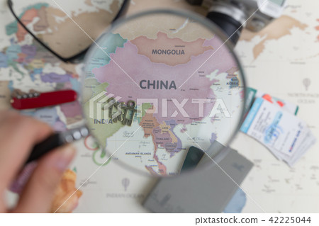 Travel destination - China center (Emphasis on margin 2) 42225044