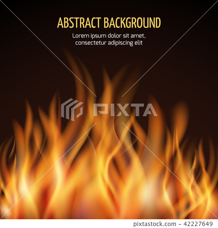 Abstract fire flame vector background 42227649