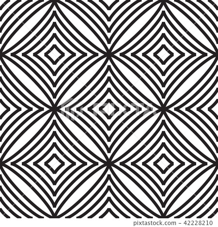 Abstract Seamless Pattern with Rhombus 42228210