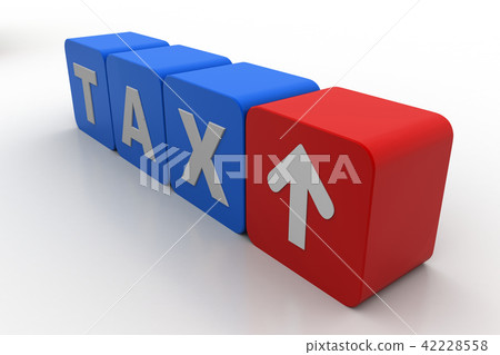 Tax payment concept Tax payment concept 42228558