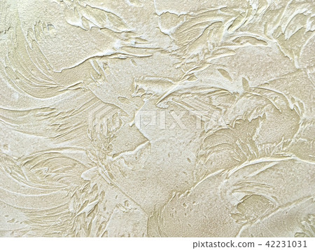 Texture decorative beige plaster Texture decorative beige plaster 42231031