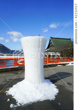 Hida Kagawa，Imamiya橋燭光雪雕象 42232417