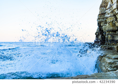 Chiba Prefecture Ohnami moon coast 42234390