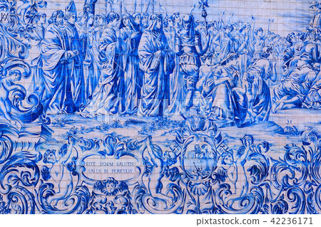 Porto, Portugal, azulejo of Igreja do Carmo church 42236171