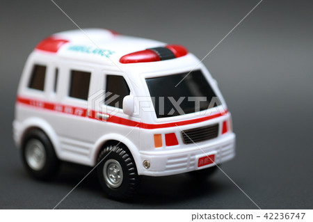 Ambulance (Rescue Emergency Vehicle Toy Toy Toy... - Stock Photo