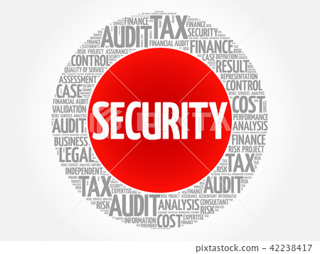 SECURITY word cloud collage - Stock Illustration [42238417] - PIXTA