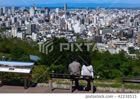 從Asahiyama Memorial Park札幌的街道上看 從Asahiyama Memorial Park札幌的街道上看 42238515