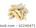 Medicinal medicine for Chinese medicine · Root barley in the enlarged part of Janohige Winter (Bakumondo) · White back lateral position 42240471
