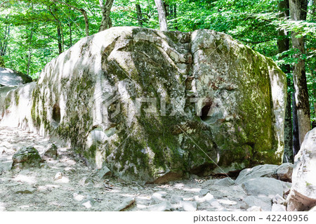 stone in prehistoric career in Shapsugskaya zone 42240956