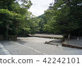 Isuzu River in Ise Shrine in the shrine 42242101