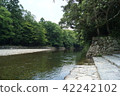 Isuzu River in Ise Shrine in the shrine 42242102