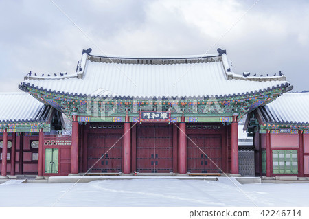 Seoul, Korea, Forbidden City, Gyeongbok Palace Seoul, Korea, Forbidden City, Gyeongbok Palace 42246714