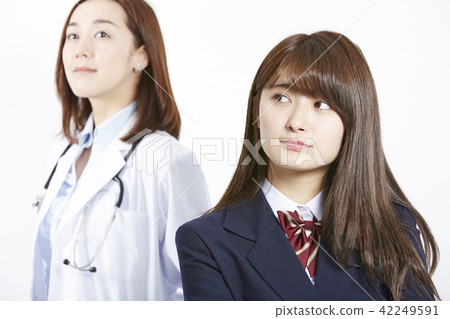 School girls high school career occupation 42249591