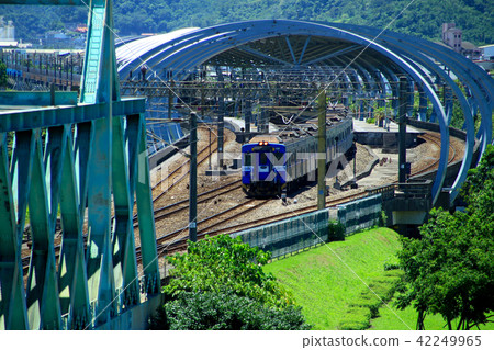 冬山河生態風景區,消防車,消防車軌道,台灣,宜蘭崗,福山,草原,林地 冬山河生態風景區,消防車,消防車軌道,台灣,宜蘭崗,福山,草原,林地 42249965
