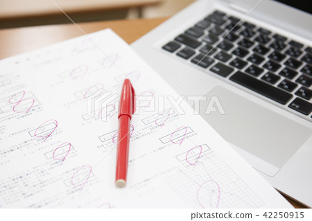 PC scoring test ICT Educational cram school learning cram school education image teacher teacher classroom school lesson PC scoring test ICT Educational cram school learning cram school education image teacher teacher classroom school lesson 42250915
