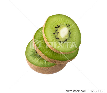 Kiwi fruit isolated on white with clipping path Kiwi fruit isolated on white with clipping path 42251439