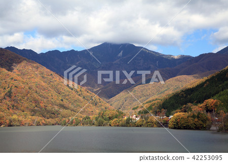 Autumn leaves of Hirose Lake Autumn leaves of Hirose Lake 42253095