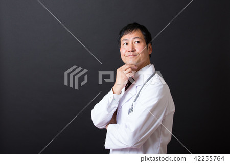 Middle Male in White Coat 42255764