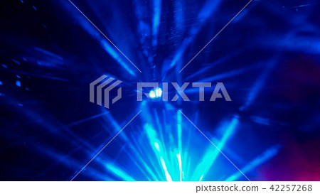 Stage lights during a rock concert Stage lights during a rock concert 42257268