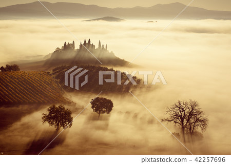 Drowned in the fog 42257696