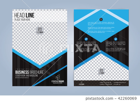 Black and Blue Business Brochure. Black and Blue Business Brochure. 42260069