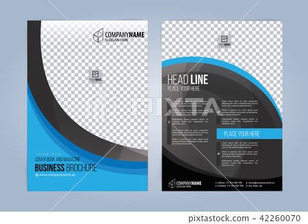 Black and Blue Business Brochure. Black and Blue Business Brochure. 42260070