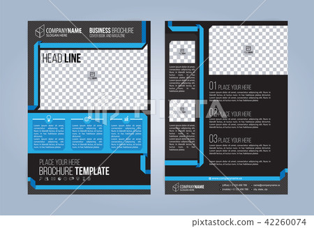 Black and Blue Business Brochure. Black and Blue Business Brochure. 42260074