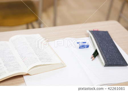 Classroom School lesson studying notebook 42261081