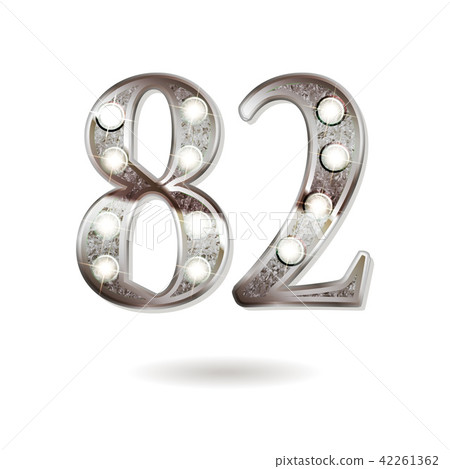 82 years anniversary celebration design 42261362