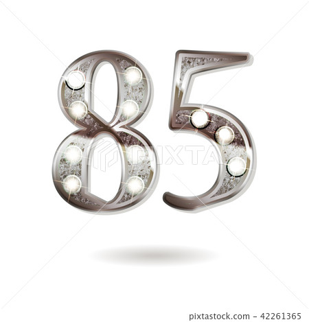 85 years anniversary celebration design 42261365