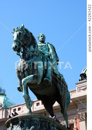 The Monument dedicated to Prince Mihailo Obrenovic 42261422