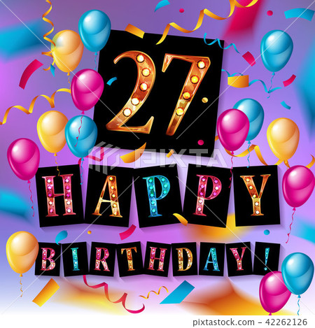 27th Anniversary Celebration Design 27th Anniversary Celebration Design 42262126
