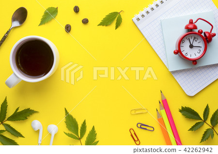 Business concept. Notebook and stationery  42262942