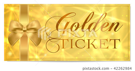 Golden ticket, Gift Certificate / Gift Voucher 42262984