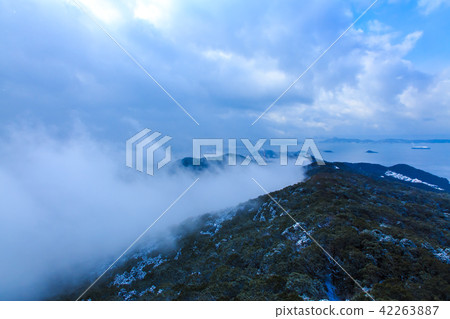 稻佐山天文台的雪景[長崎縣長崎市] 42263887