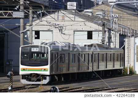 在大宮綜合車輛中心檢查的東北幹線205系列 42264189