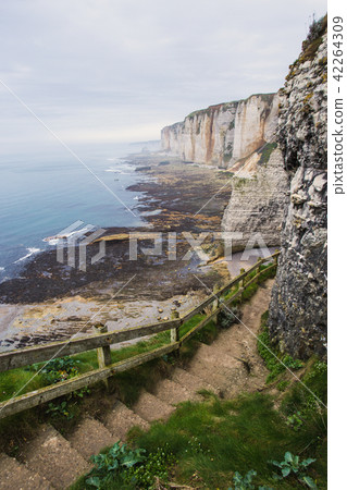 beautiful cliffs of Etretat beautiful cliffs of Etretat 42264309